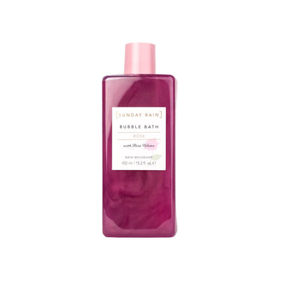 Rose bubble bath