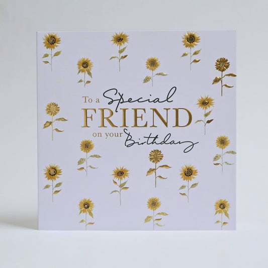 Sun Flower Sophie Allport Birthday Card for Her  Floral