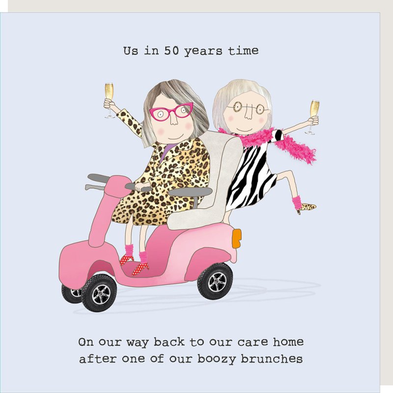Boozy brunch - birthday card