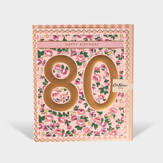 80th Birthday Card Cath Kidston For Her Female