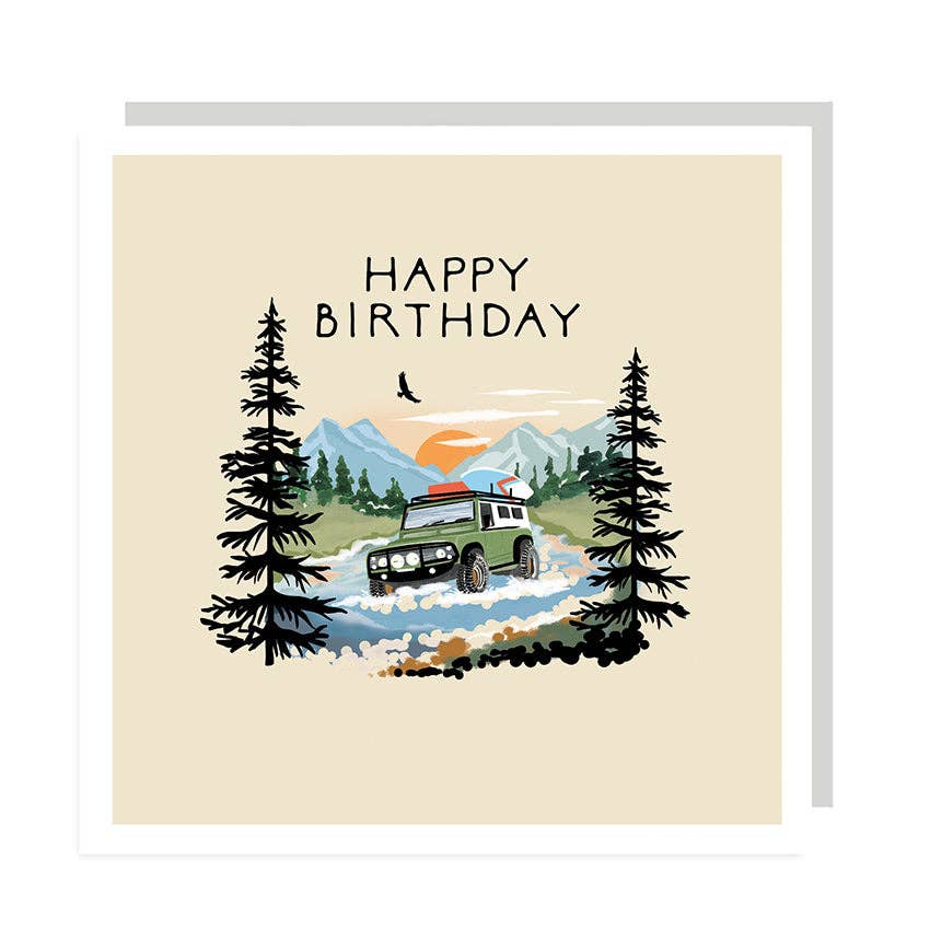 Happy Birthday - 4 x 4 Offroad