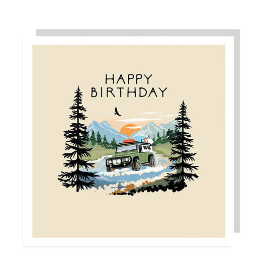 Happy Birthday - 4 x 4 Offroad