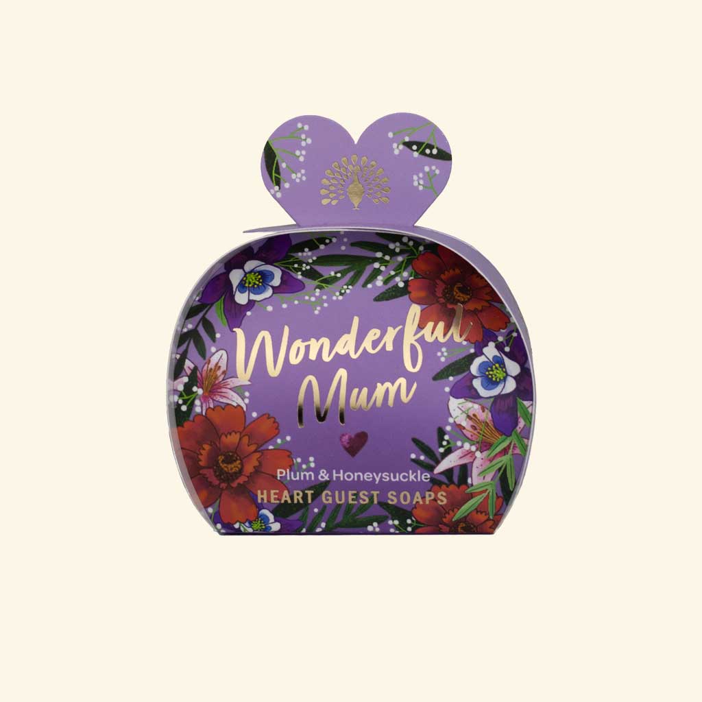 Occasions Plum and Honeysuckle Wonderful Mum Guest Soaps