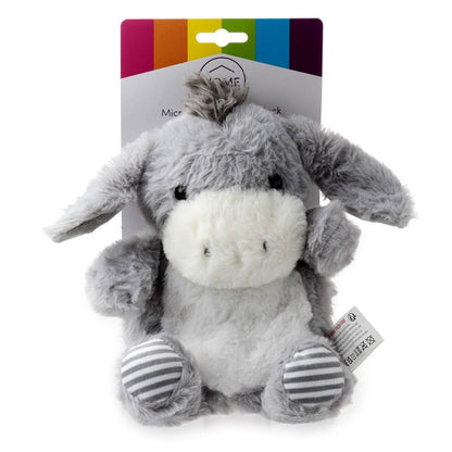 Snuggables microwave heat pack donkey