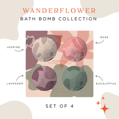 Wanderflower Bath Bomb Gift Set