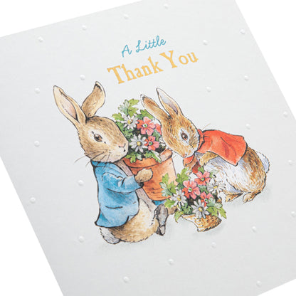 Thank You Card - Beatrix Potter's Peter Rabbit™ Design