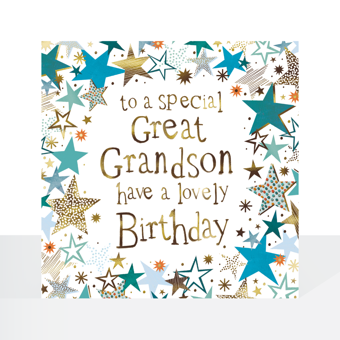 Great Grandson birthday card