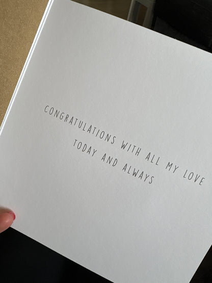 Amazing Husband Anniversary card