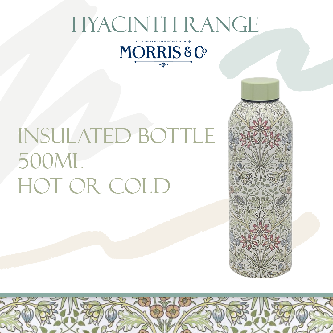 William Morris insulated bottle Hyacinth 500ml