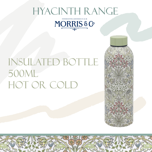 William Morris insulated bottle Hyacinth 500ml
