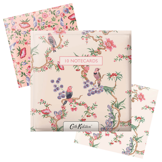Cath Kidston birds 10 notecards & envelopes