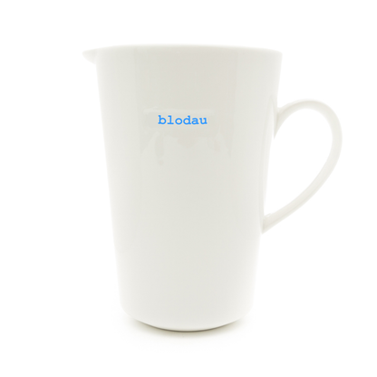 Keith Brymer Jones Mug 350ml- overworked/underpaid (red)