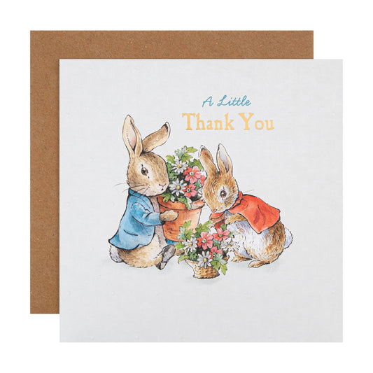 Thank You Card - Beatrix Potter's Peter Rabbit™ Design