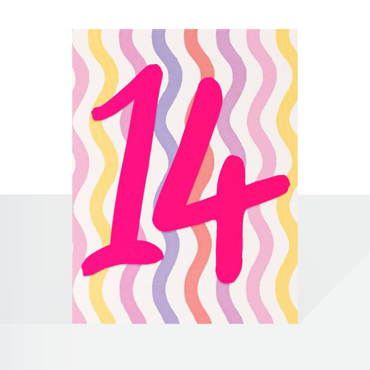 14th birthday Neon