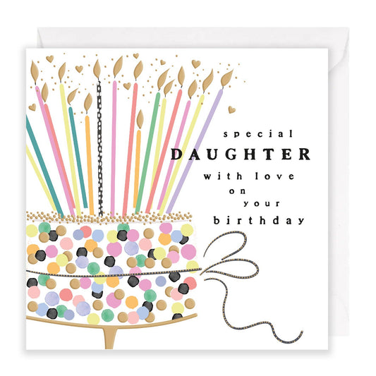 Special Daughter with love on your Birthday - Cake