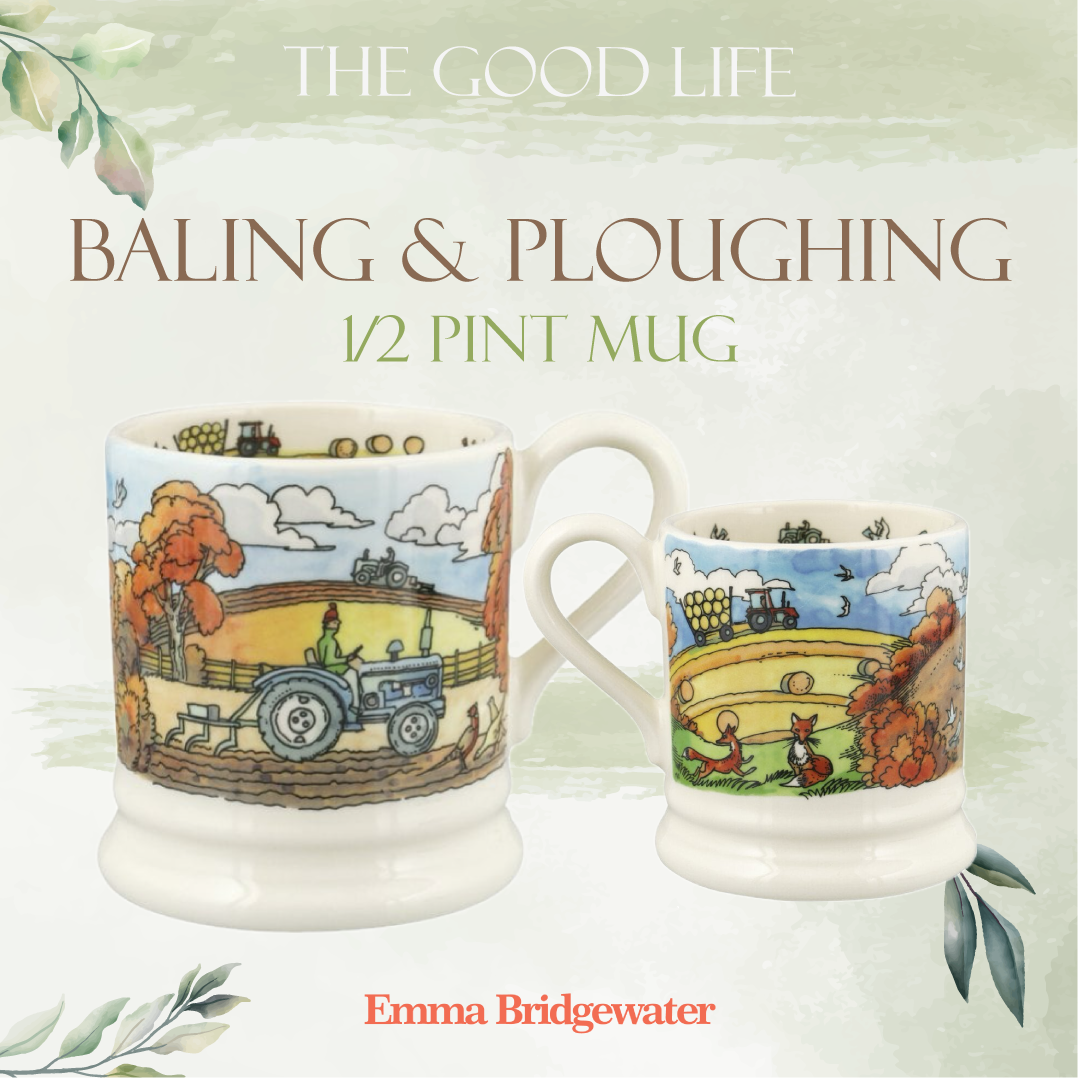 Baling + ploughing Emma Bridgewater half pint mug