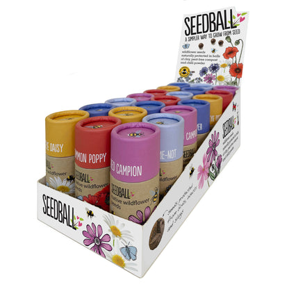 Wildflower Seedball Tubes