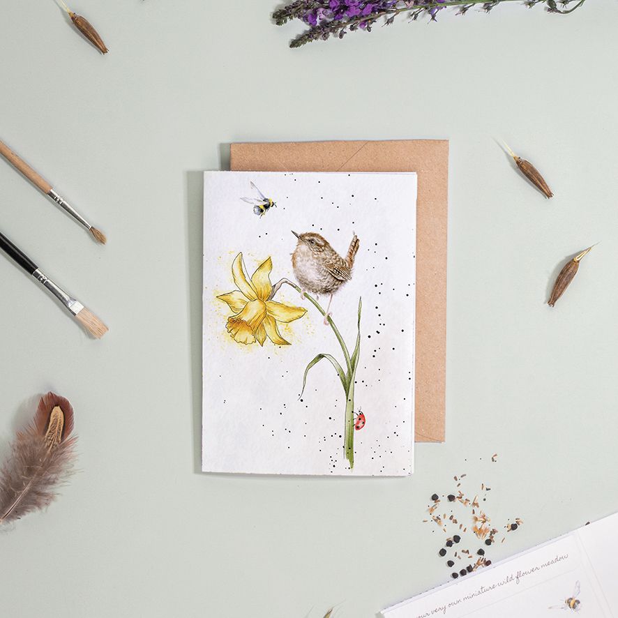 The birds & the bees - seed card