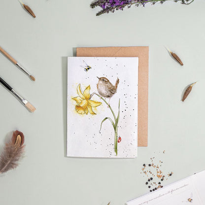The birds & the bees - seed card