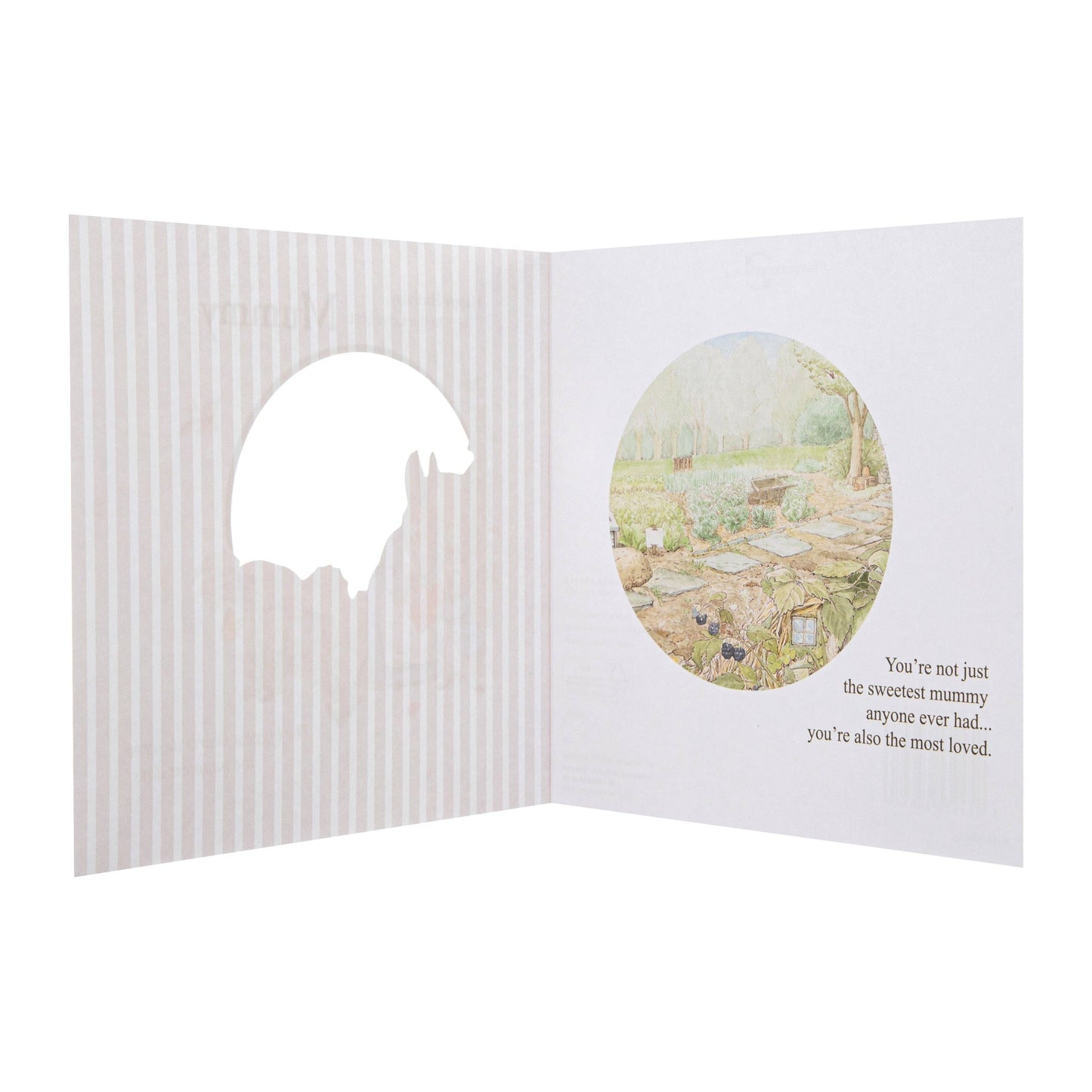 Birthday Card for Mummy - Beatrix Potter Peter Rabbit Design