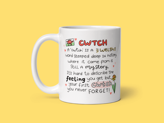 CWTCH Mug - Welsh Gift | Wales | Cymraeg 