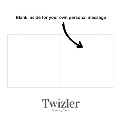 Merlins Brother Merlot - Funny Blank Card