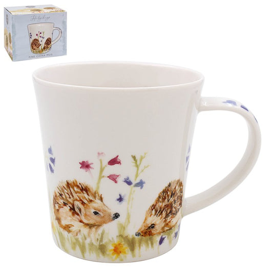 Feather + Fur “Hedgehogs” mug