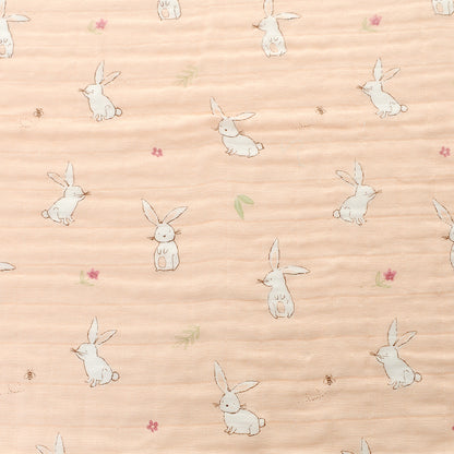 Muslin set of 3 - bunnies