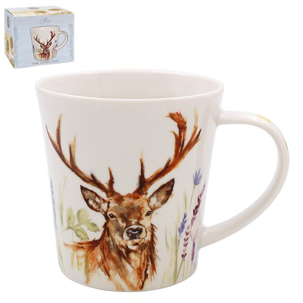 Feather + Fur “Stag” mug