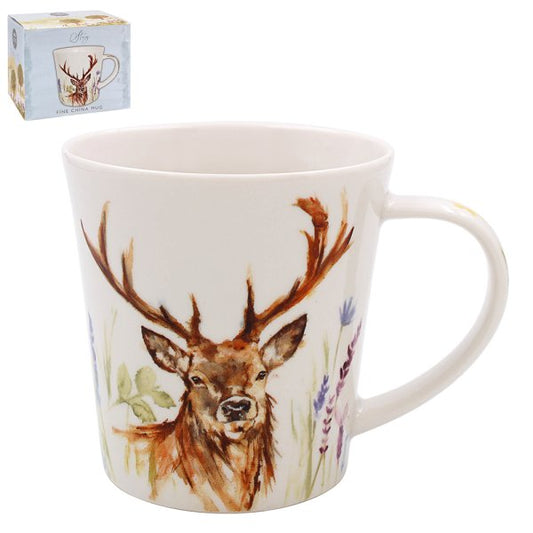 Feather + Fur “Stag” mug