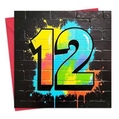 Age 12 Graffiti Style