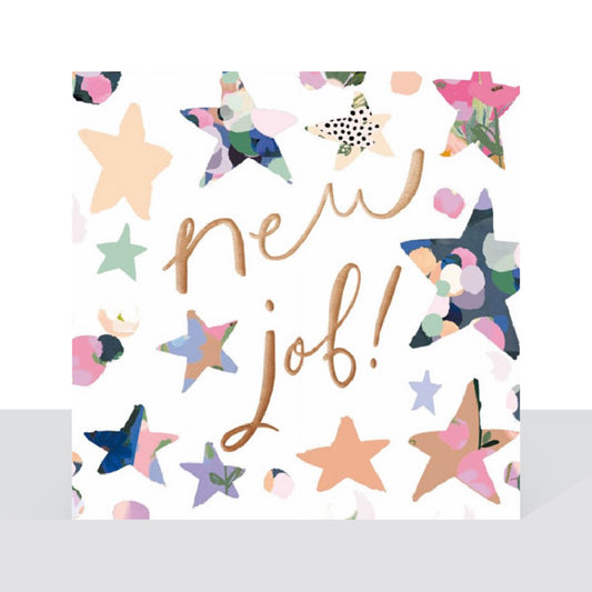 New job stars card - Stephanie Dyment