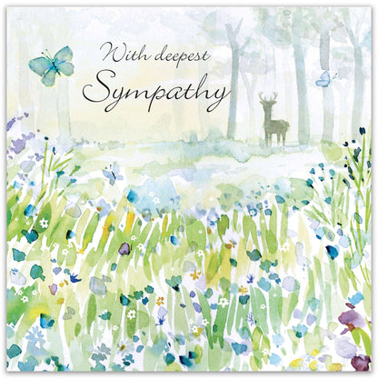 With Sympathy Card