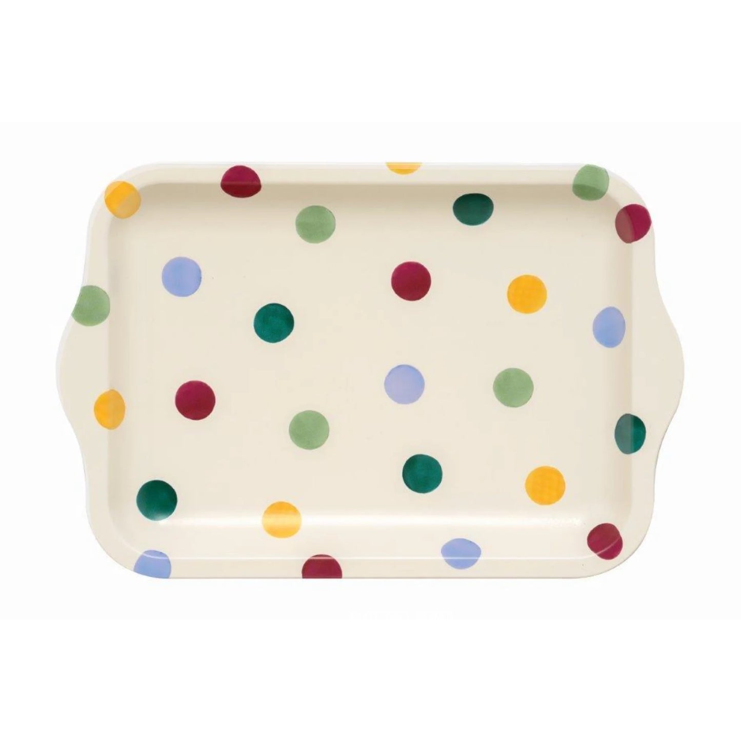 Emma Bridgewater small tin tray, polka dot