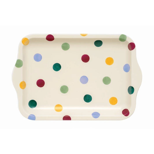 Emma Bridgewater small tin tray, polka dot