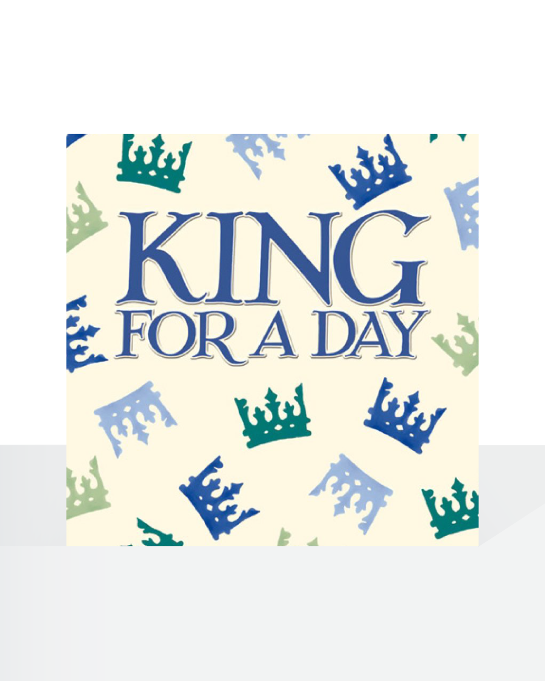 Emma Bridgewater King for a day male card