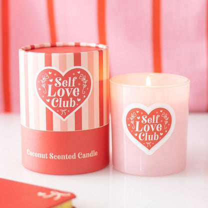 Self Love Club - Coconut Scented Candle ❤️