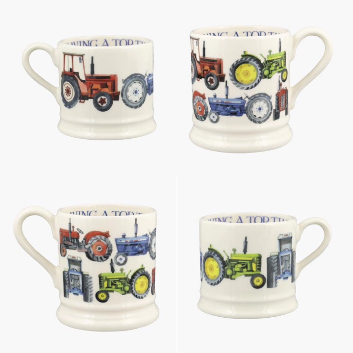 Tractors -  Emma Bridgewater half pint mug