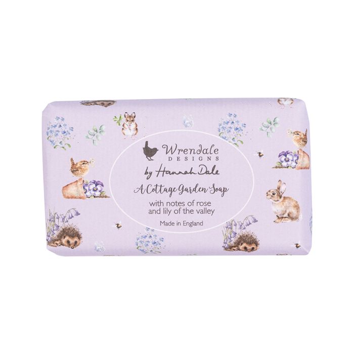 A cottage garden soap bar - Wrendale