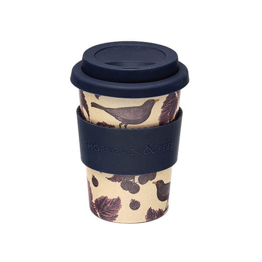 Thornback + Peel “Blackbird + Bramble” travel mug