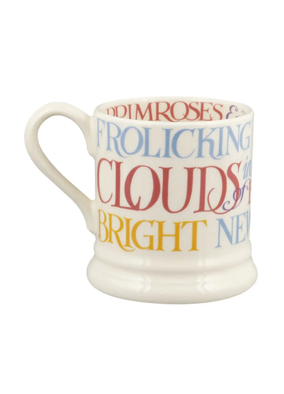 Emma Bridgewater Easter Toast Tulips & Daffodils 1/2 pint mug