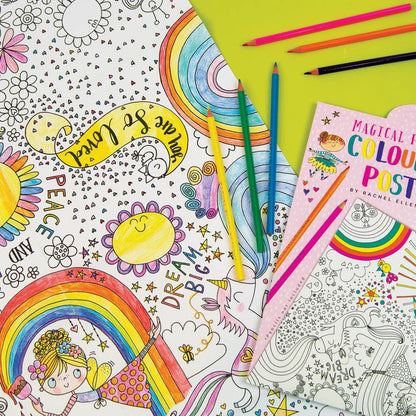 Colouring Posters - Magical Fairy Land