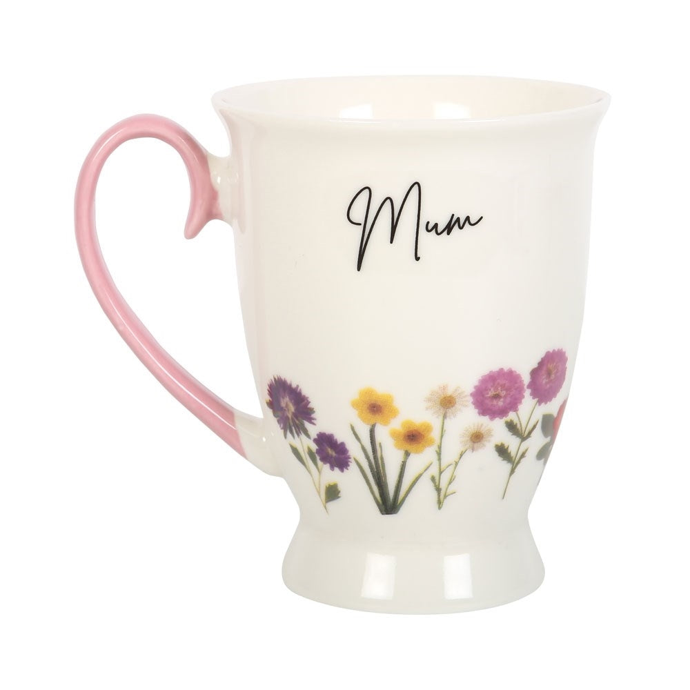 Mum wildflower mug boxed