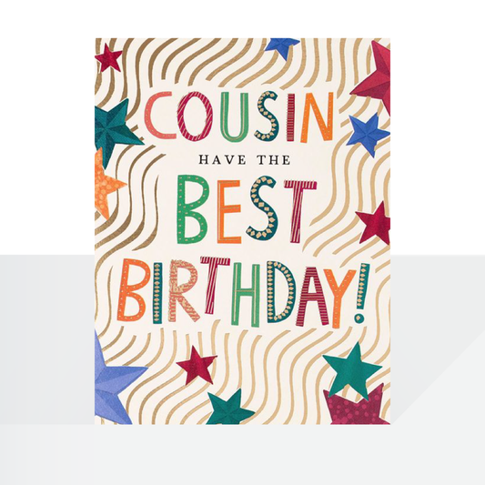 Cousin stars & stripes card