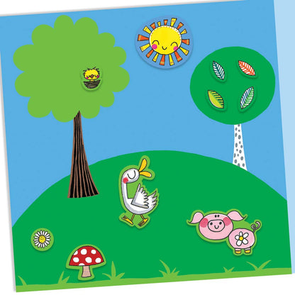 Sticker Scene Books - On The Farm