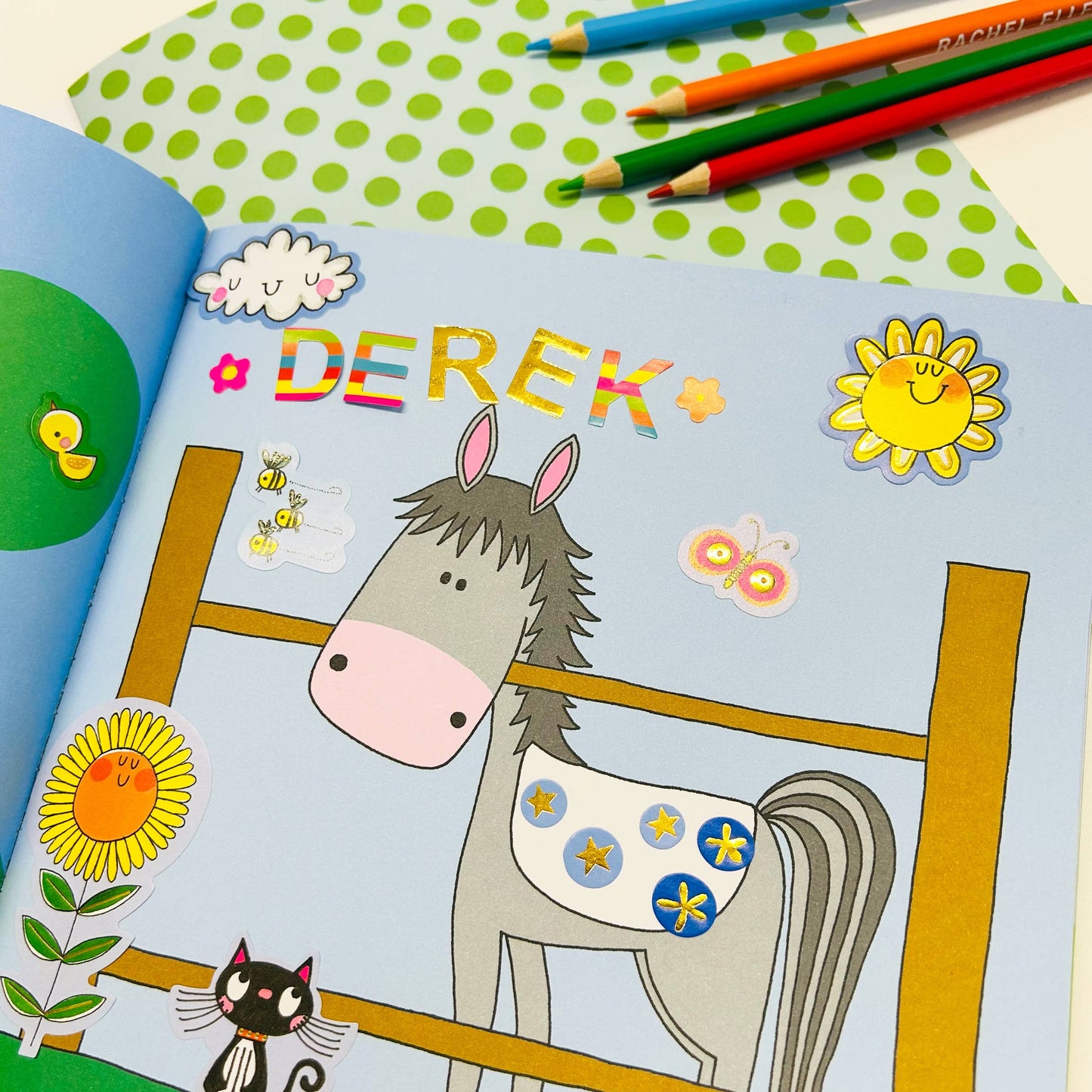 Sticker Scene Books - On The Farm