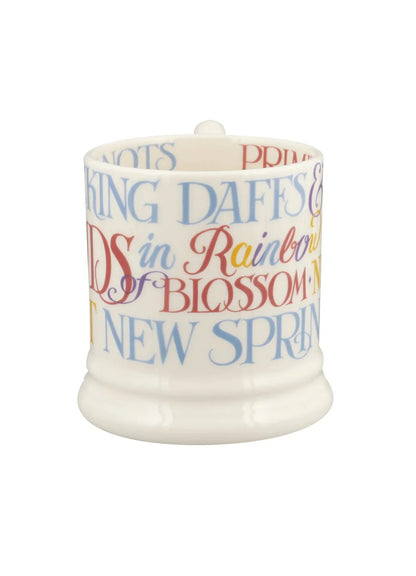Emma Bridgewater Easter Toast Tulips & Daffodils 1/2 pint mug