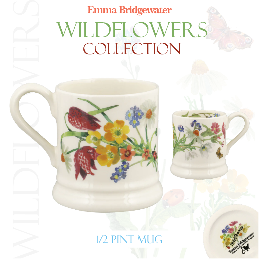 Wildflowers -  Emma Bridgewater half pint mug