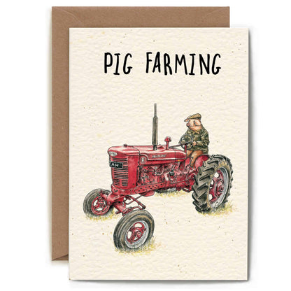Pig Farming Card - Everyday Card