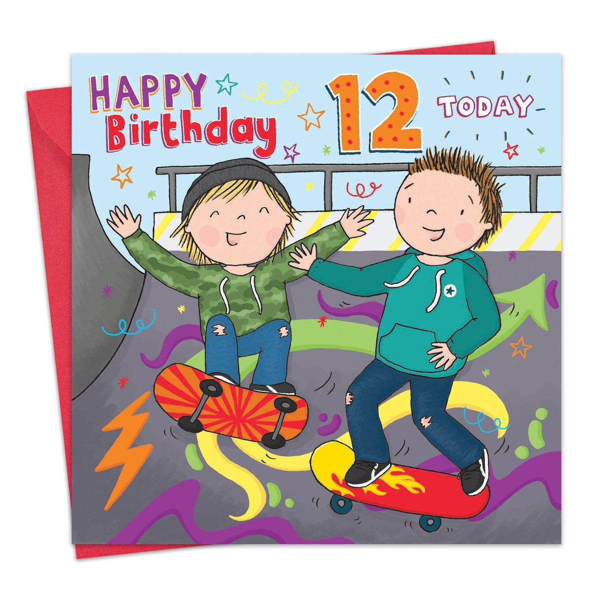 12th Birthday Card - Boys Birthday Card